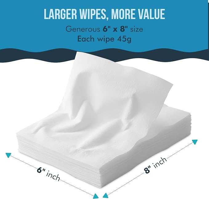 50 Wipes, 3 Packs Eagle Grip Disinfectant Wet Wipes 75% Alcohol - All-Purpose Sanitizing Wipes, Quick-Drying, Non-Sticky, Safe for Skin, Unscented Cleaning Wipes for Hands & Surfaces