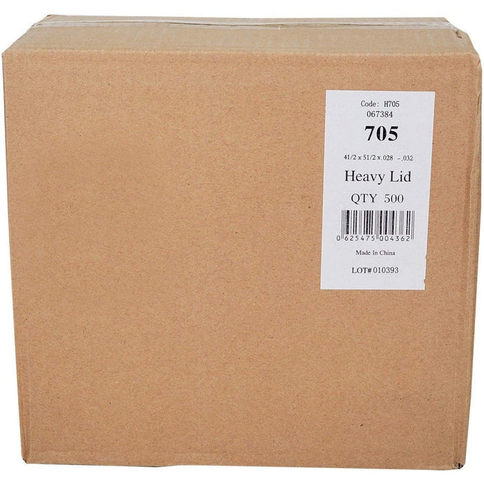 Rhino - 1 lb Paper Lids - Heavy Duty - Oblong Pan - Eagle Global Solution