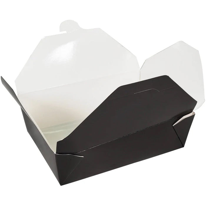 Eco-Craze - #3 Black Paper Fold Box - PFB03-B - Eagle Global Solution