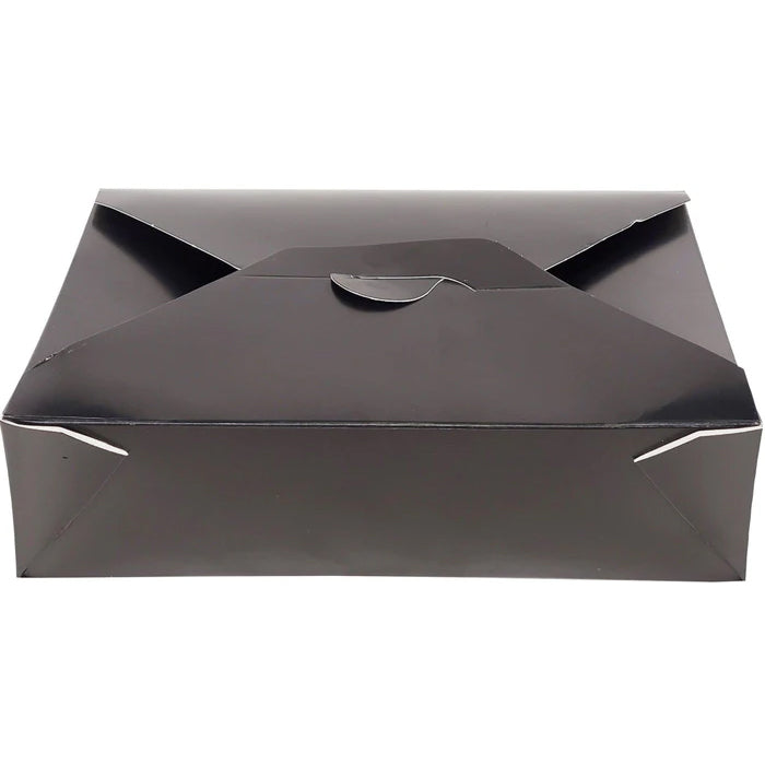 Eco-Craze - #3 Black Paper Fold Box - PFB03-B - Eagle Global Solution