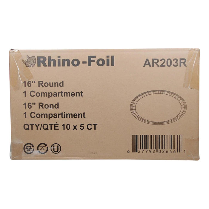 Rhino-Foil - 16" Round Catering Tray - AR203R - Eagle Global Solution