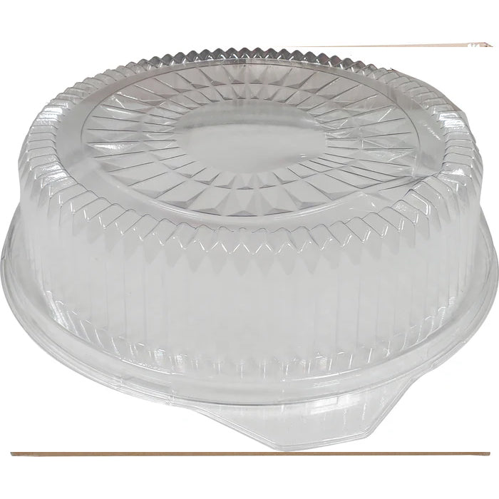 Rhino-Foil - 12" Clear Plastic Lid for Round Catering Tray - AR202R - Eagle Global Solution