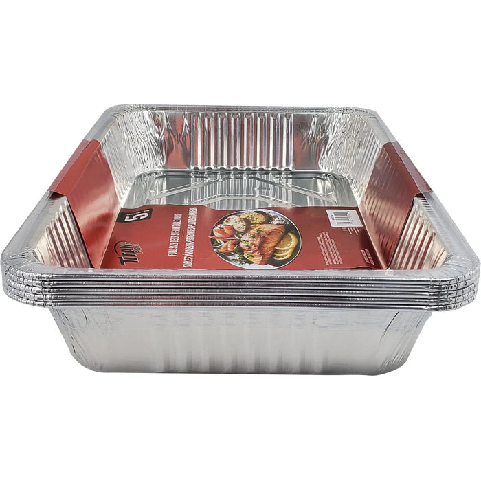 XC - Titan - Foil Full Size Deep Steam Table Pans 5/Pk - Eagle Global Solution