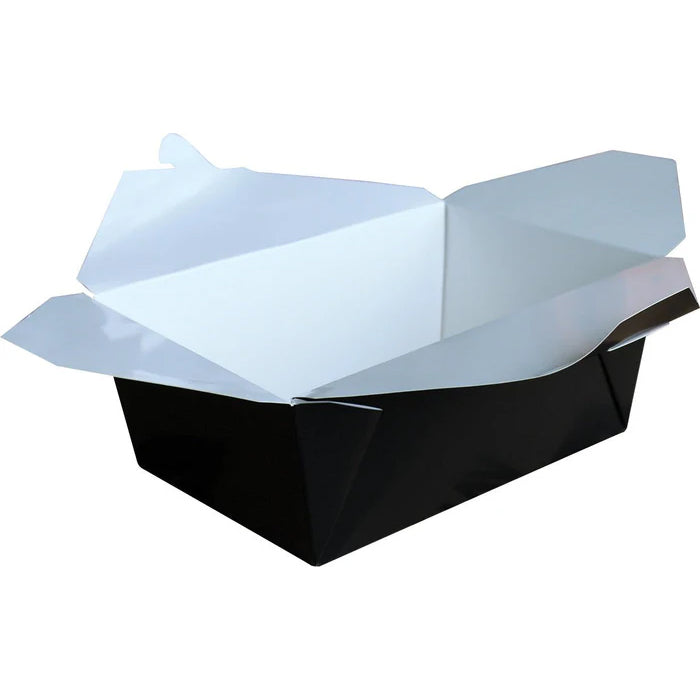 Eco-Craze - #4 Black Paper Fold Box - PFB04-B - Eagle Global Solution