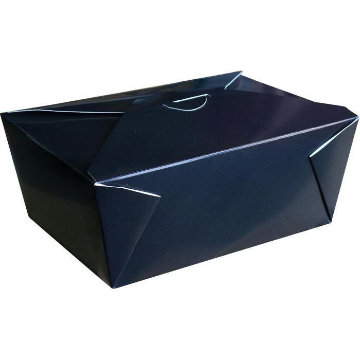 Eco-Craze - #4 Black Paper Fold Box - PFB04-B - Eagle Global Solution