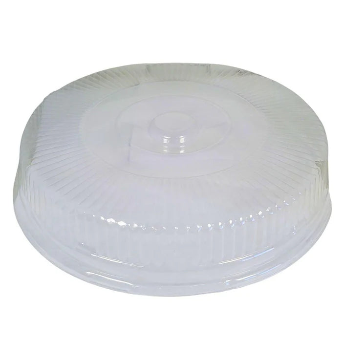 XC - Rhino-Foil - Lids for 18" Round Catering Tray - Plastic - 1018DL - Eagle Global Solution