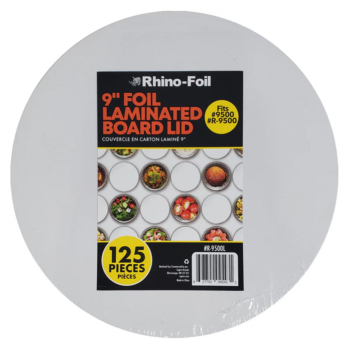 XC - Rhino - 9" Foil Laminated Board Lid - R-9500L - Eagle Global Solution