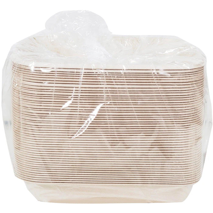 Eco-Craze/Rhino - 750ml Rectangle Natural Pulp Box - CR750 - Eagle Global Solution