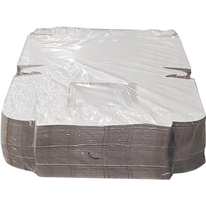 EB - White Cake Boxes - W/Window - 9x9x2.5 (Pie Box) - Eagle Global Solution