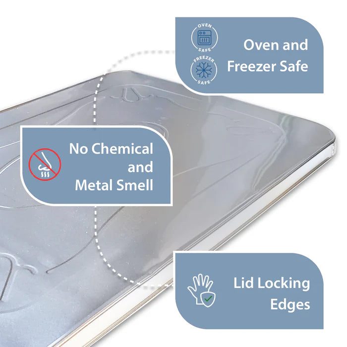 Can Foil - Half Size Deep Tray - Aluminum - Eagle Global Solution