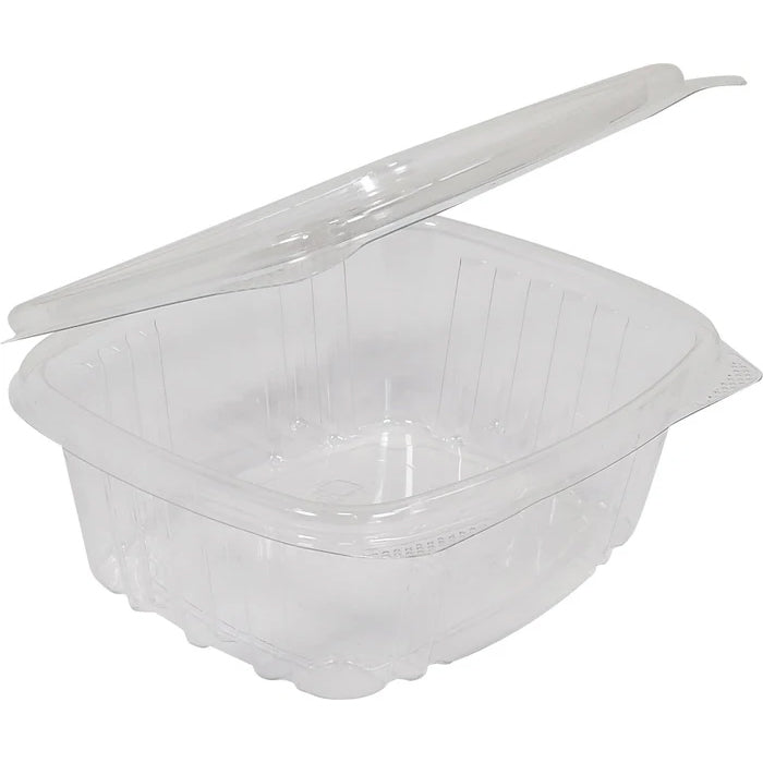 Genpak - Hinged Deli Container - Clear - 12oz - AD12 - Eagle Global Solution
