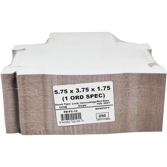EB - White Cake Boxes - 1lb - Special - 5.75x3.75x1.75 - Eagle Global Solution