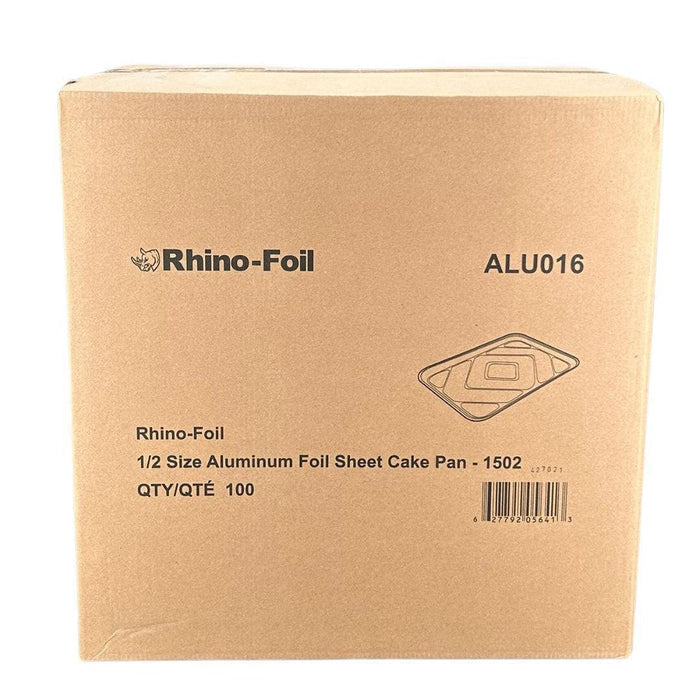 Rhino-Foil - 1/2 Size Aluminum Foil Sheet Cake Pan - 1502 - Eagle Global Solution