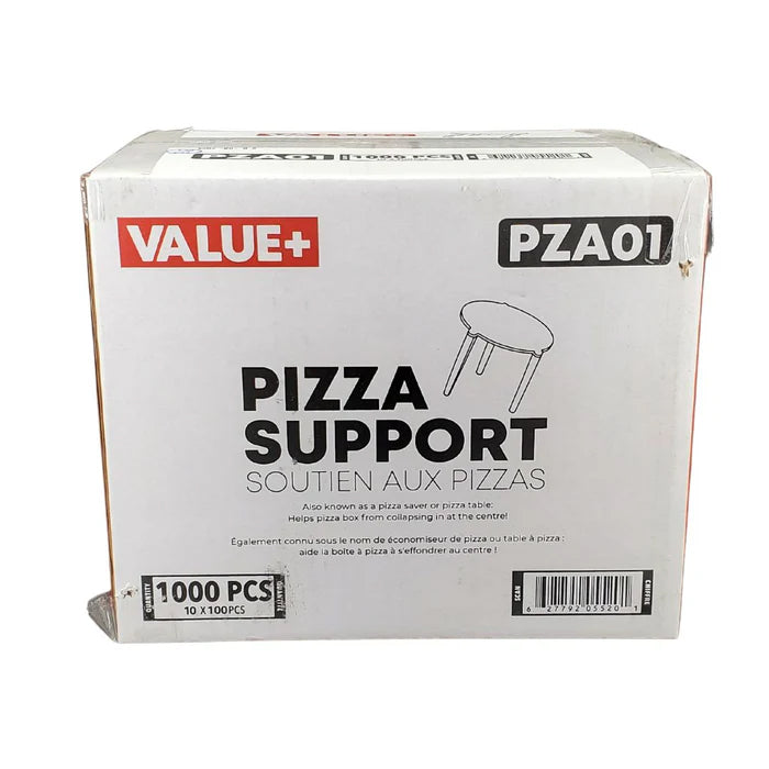 Value+ - Pizza Support PP - White - Eagle Global Solution