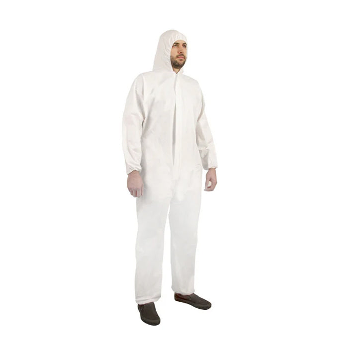 Microporous Coveralls with Hood, 25 / Case - Eagle Global Solution