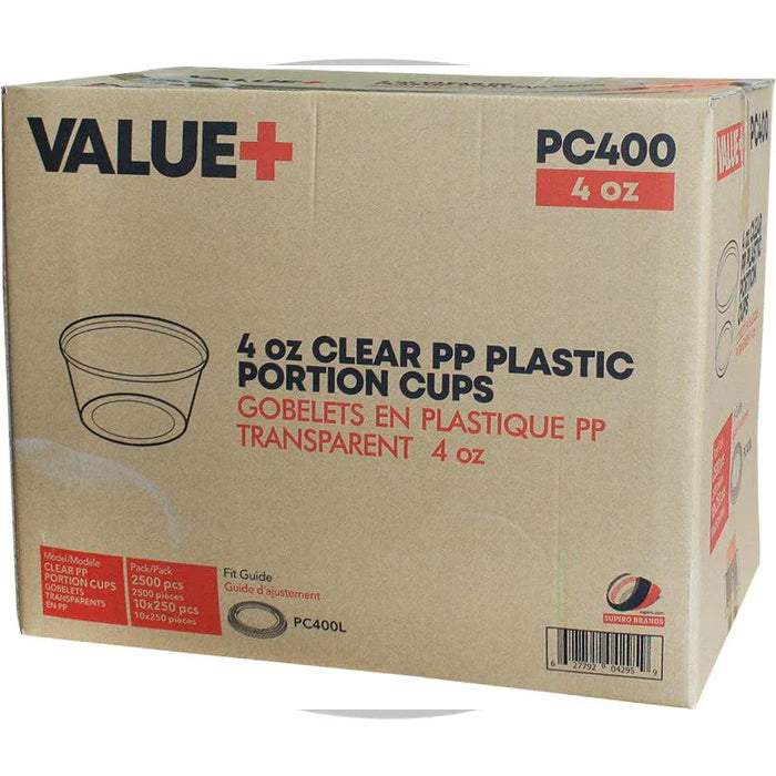 Value+ - 4oz Portion Cups - P400N - Eagle Global Solution