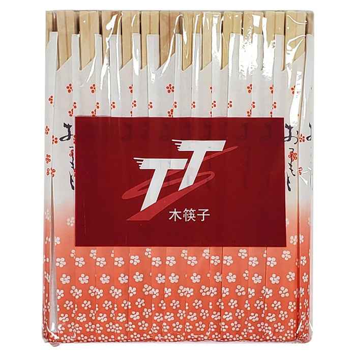 R & H Wooden Twin Chopsticks - Ind. Wrapped