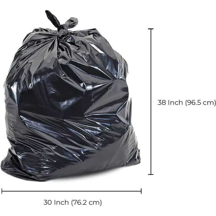 Spartano - Garbage Bags - Strong - Black - 30"x38" - Eagle Global Solution