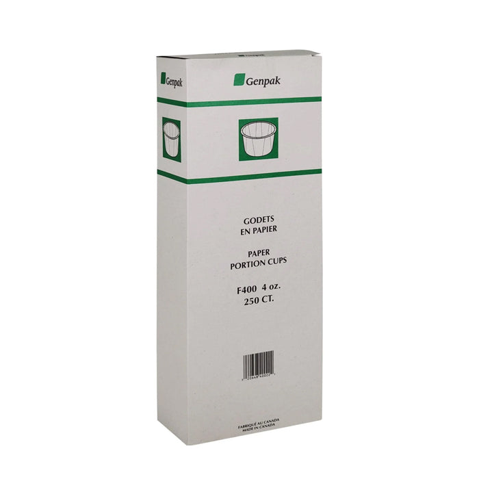 Genpak - Portion Cups - Paper - 4 oz - F400 - Eagle Global Solution