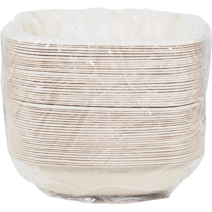 Rhino - 48oz Square Natural Pulp Box - CB48 - Eagle Global Solution