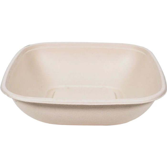 Rhino - 48oz Square Natural Pulp Box - CB48 - Eagle Global Solution