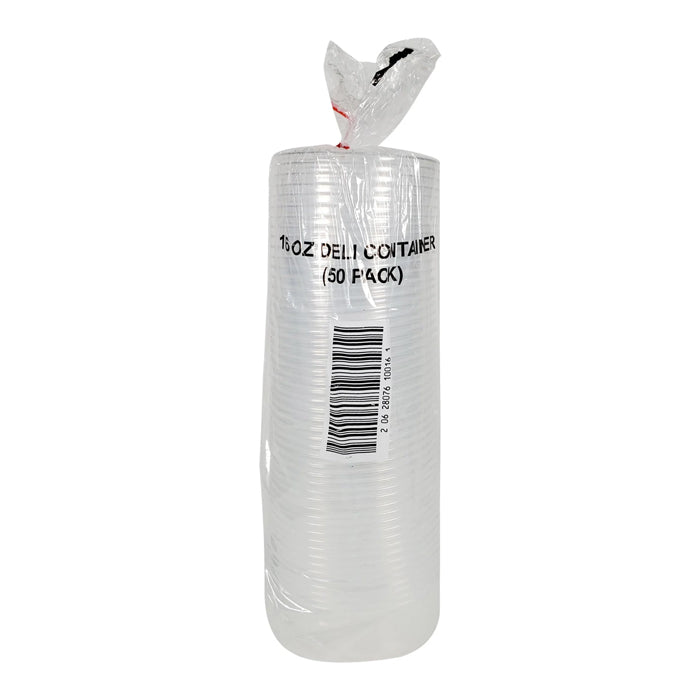 Hoffmann - Deli Container - Clear - 16oz - HT16-99A - Eagle Global Solution