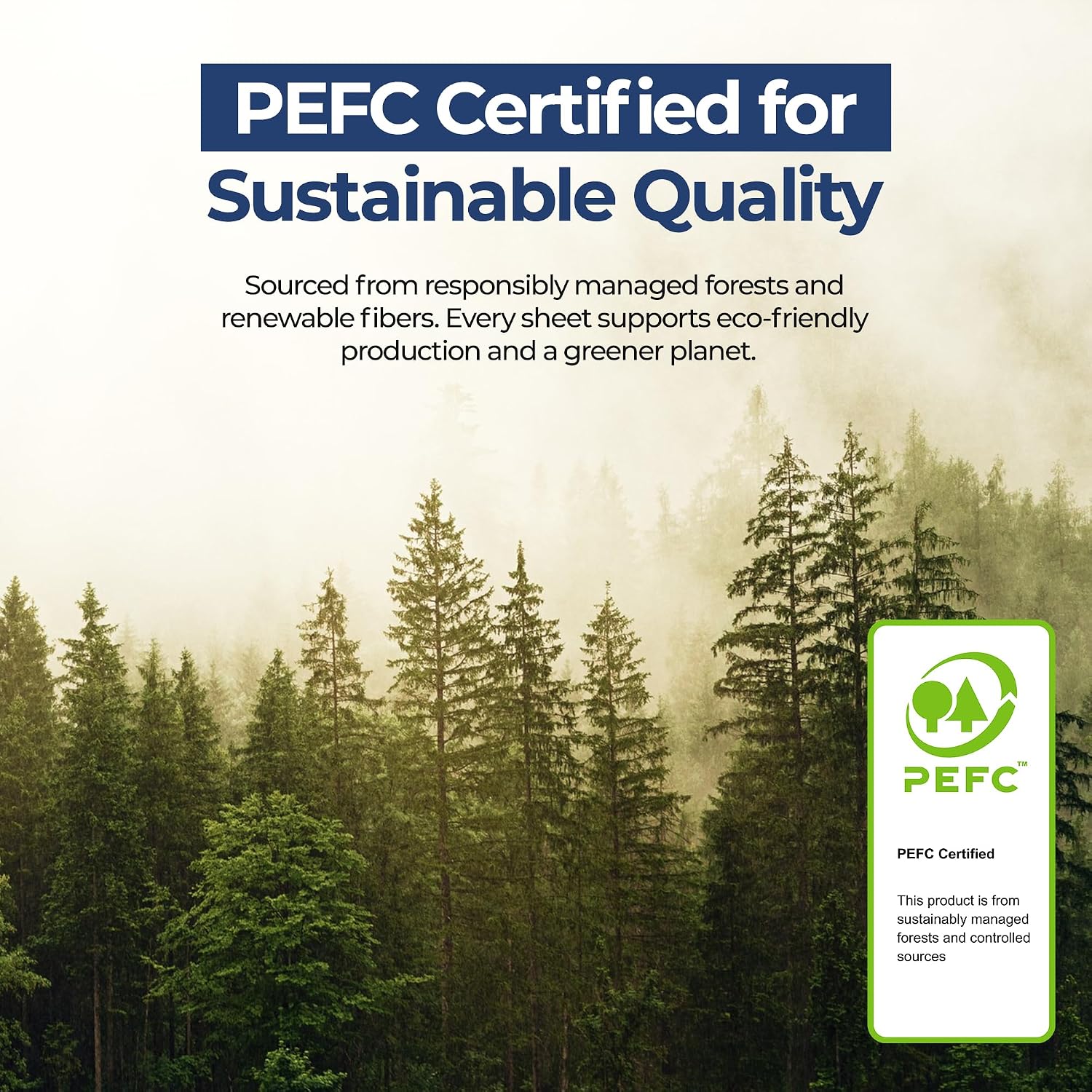 Excellent Copy Paper, 20 lb, Letter Size 8.5” x 11”, 97 Brightness, 5000 Sheets (10 Pack) – 75 GSM Printer Paper for Laser, Inkjet, Copier & Fax – Jam-Free, Smooth Surface, PEFC Certified.