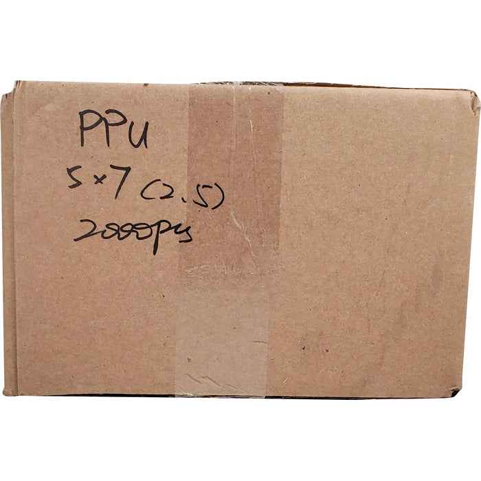 5"x7" - Plastic Bags - P.P.U. - Shiny - 2.5 mil