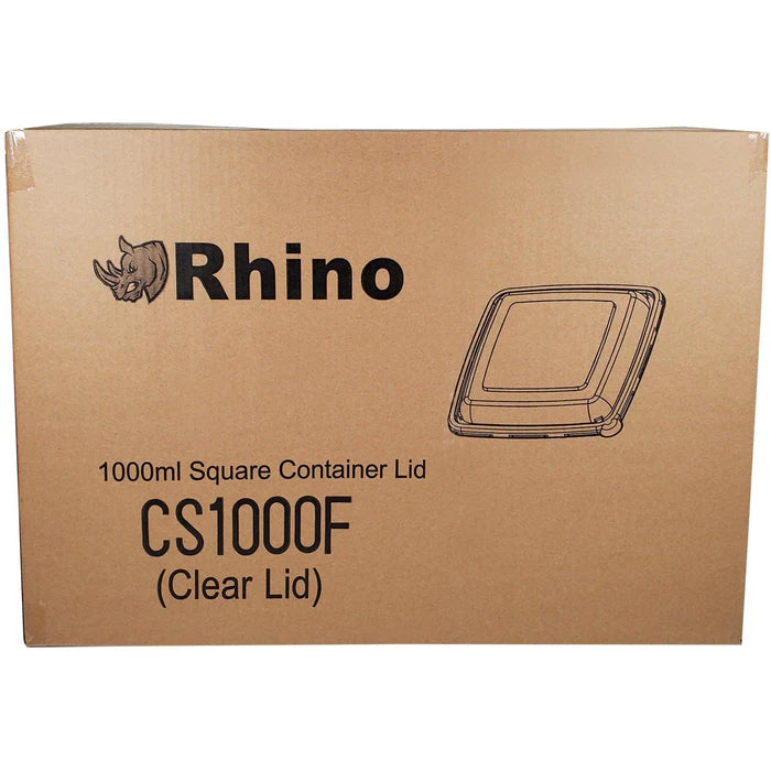 Eco-Craze/Rhino - Clear Lid for CS1000 - CS1000F - Eagle Global Solution
