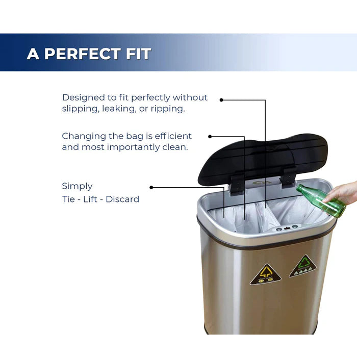 Spartano - Garbage Bags - Regular - White - 20"x22" - Eagle Global Solution