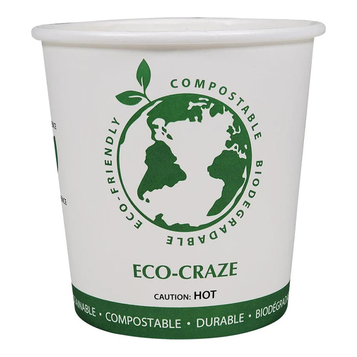CLR - Eco-Craze - PLA 24oz Soup Paper Cup - Eagle Global Solution