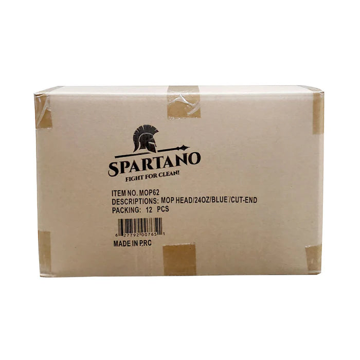 Spartano - 24oz Blue Synthetic Cut-End Mop Head - 3098 - Eagle Global Solution