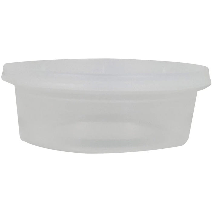 Value+ - 8oz Round Deli Container w/Lids - Eagle Global Solution