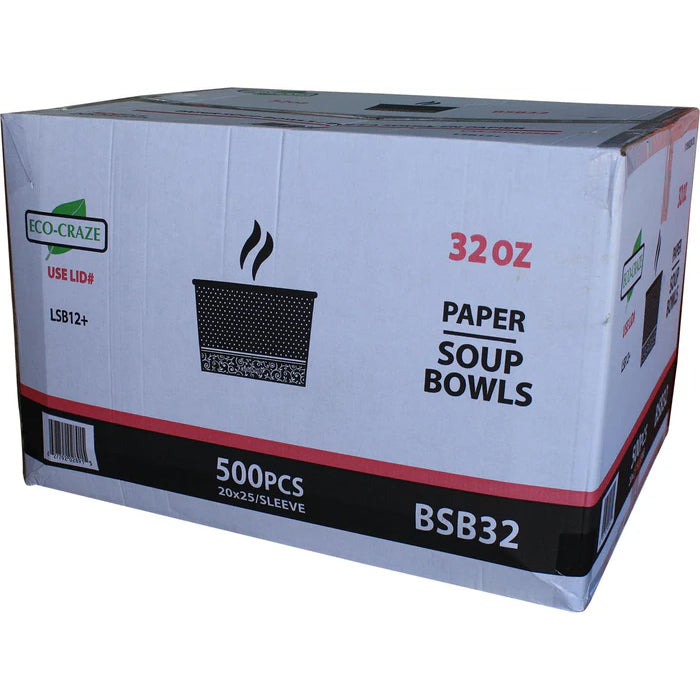 CLR - Supiro - Paper Soup Bowl 3CLR - Supiro - Paper Soup Bowl 32oz2oz - Eagle Global Solution