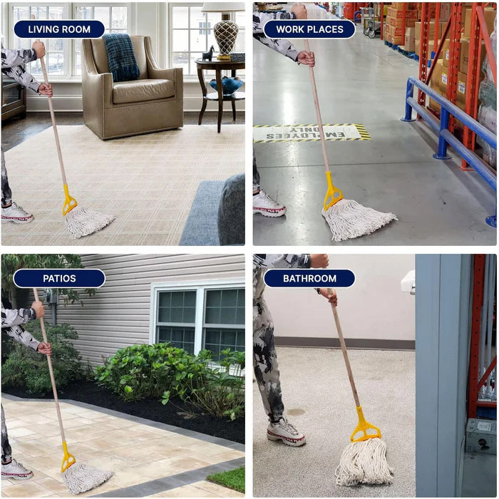 Spartano - 24oz White Synthetic Cut-End Mop Head - 3088 - Eagle Global Solution