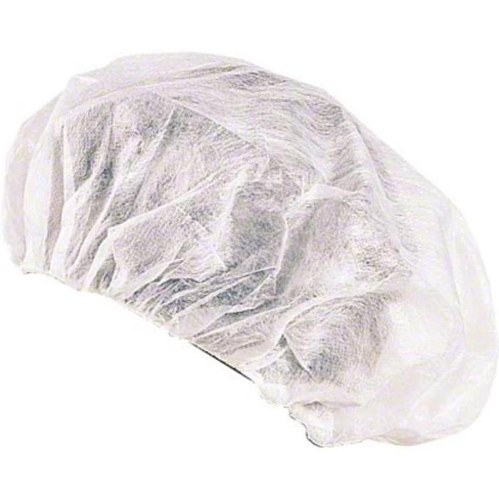 Rhino - 21" Bouffant Cap, White - BCAP21-WH