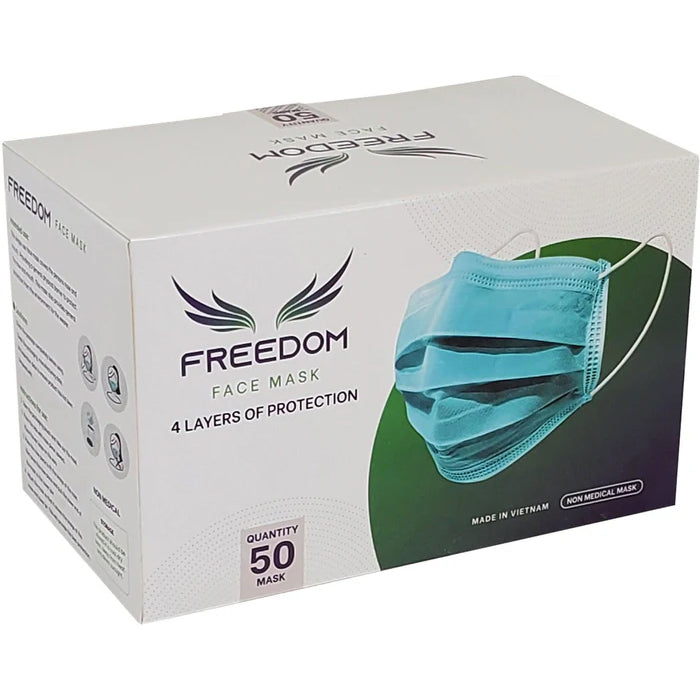 Disposable 3 Ply - Face Mask - Blue - Eagle Global Solution