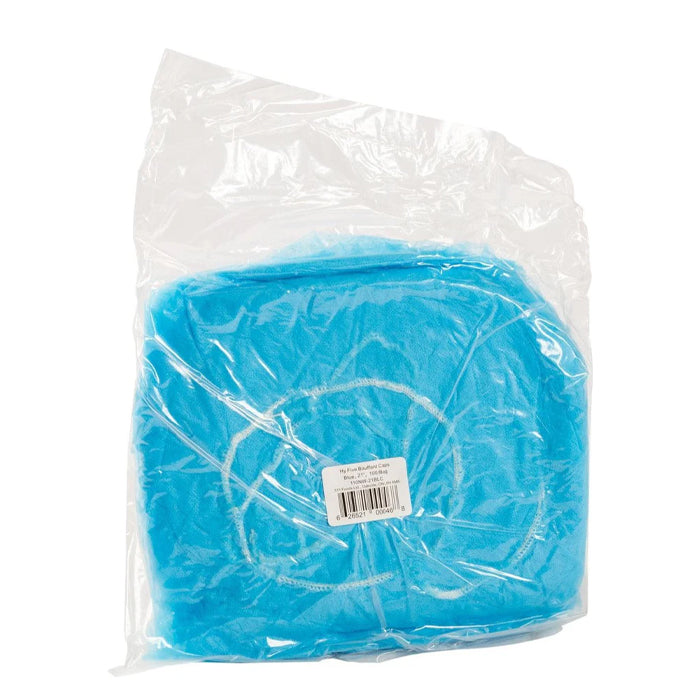 Rhino - 21" Bouffant Cap, Blue - BCAP21-BL - Eagle Global Solution