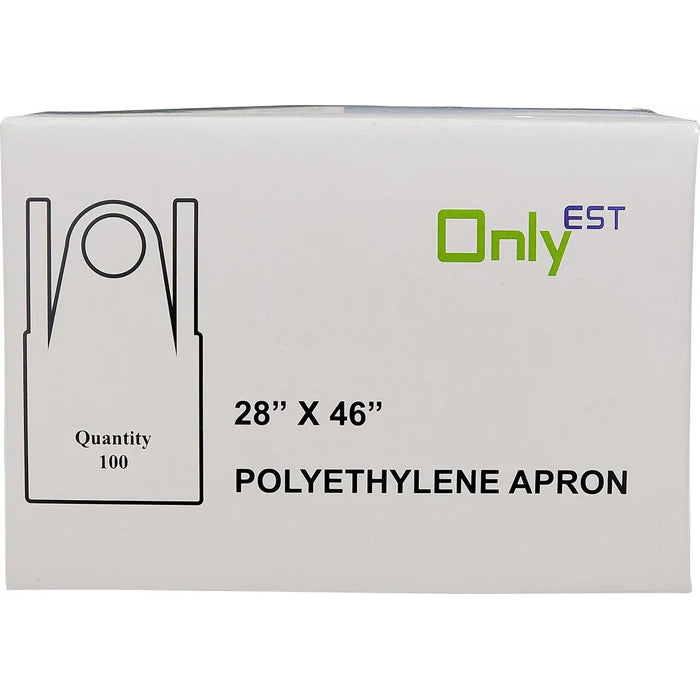 Only Est - Disposable Aprons - 28" x 46" - Eagle Global Solution