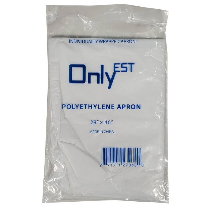Only Est - Disposable Aprons - 28" x 46" - Eagle Global Solution