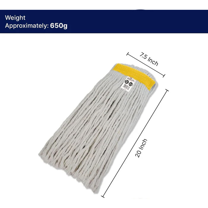Spartano - 24oz White Synthetic Cut-End Mop Head - 3088 - Eagle Global Solution