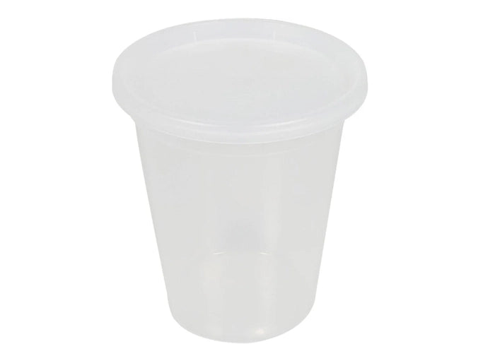 Value+ - 32oz Round Deli Container w/Lids - Eagle Global Solution