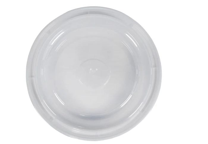 Rhino - Heavy 6" Round PP Combo Container - White - Eagle Global Solution