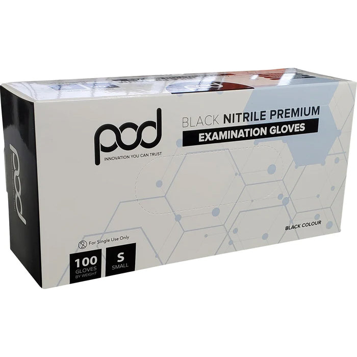 Touch Flex - Black Nitrile - PF - Small - Eagle Global Solution