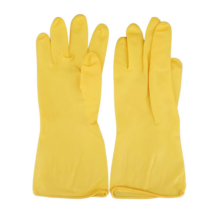 Rhino - KY51 - Yellow Latex Dishwashing Gloves - Medium - 5100M - Eagle Global Solution