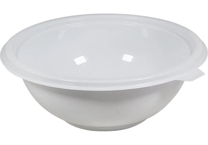 Value+ - 32oz Salad Bowl - PET - White - Eagle Global Solution