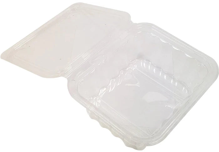 Polar Pak - 5oz Spinach Hinged Container - PETE - Eagle Global Solution