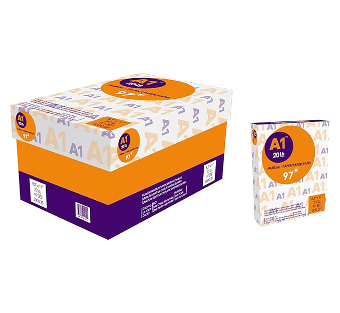 A1 Letter Size 8.5"x11" Copy Paper